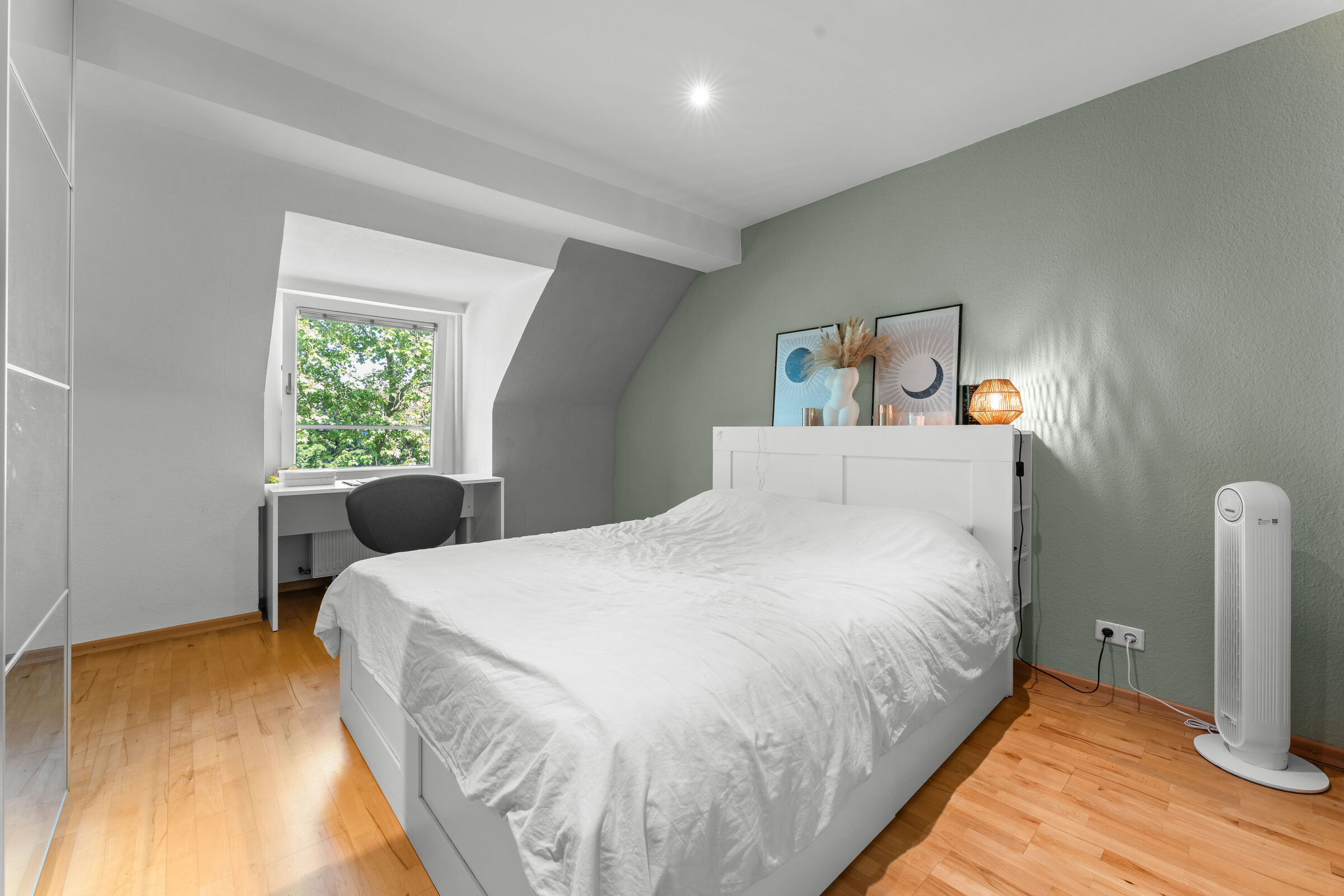 Schlafzimmer im Wohnbeispiel
