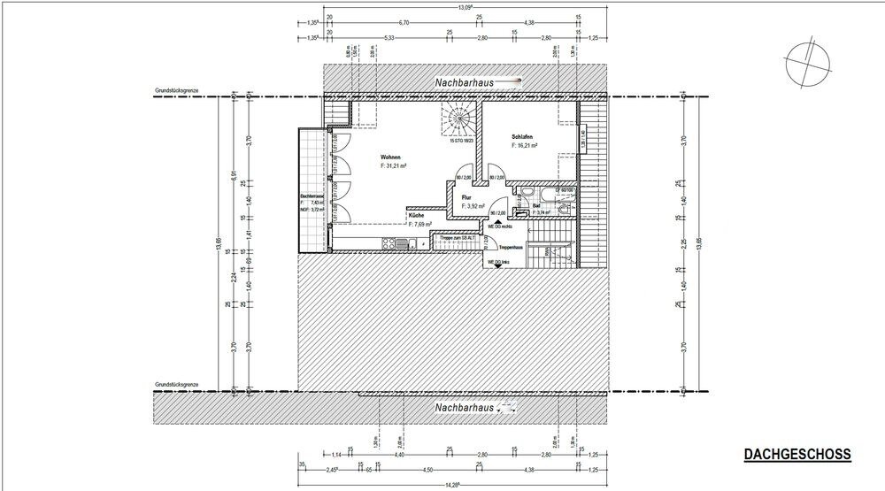 Grundriss Einheit B